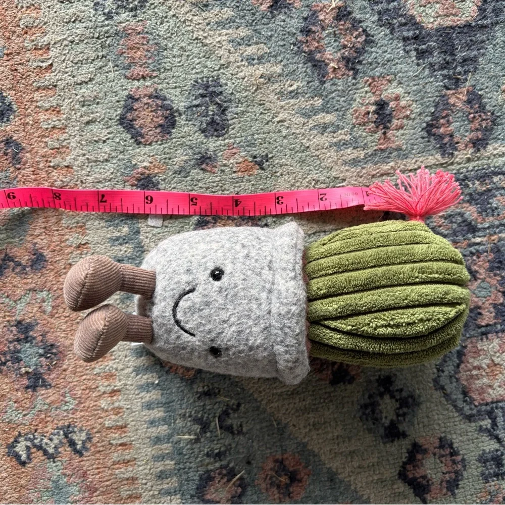Jellycat Silly Succulent Barrel Cactus Retired Plush Stuffed Animal - Picture 6 of 6